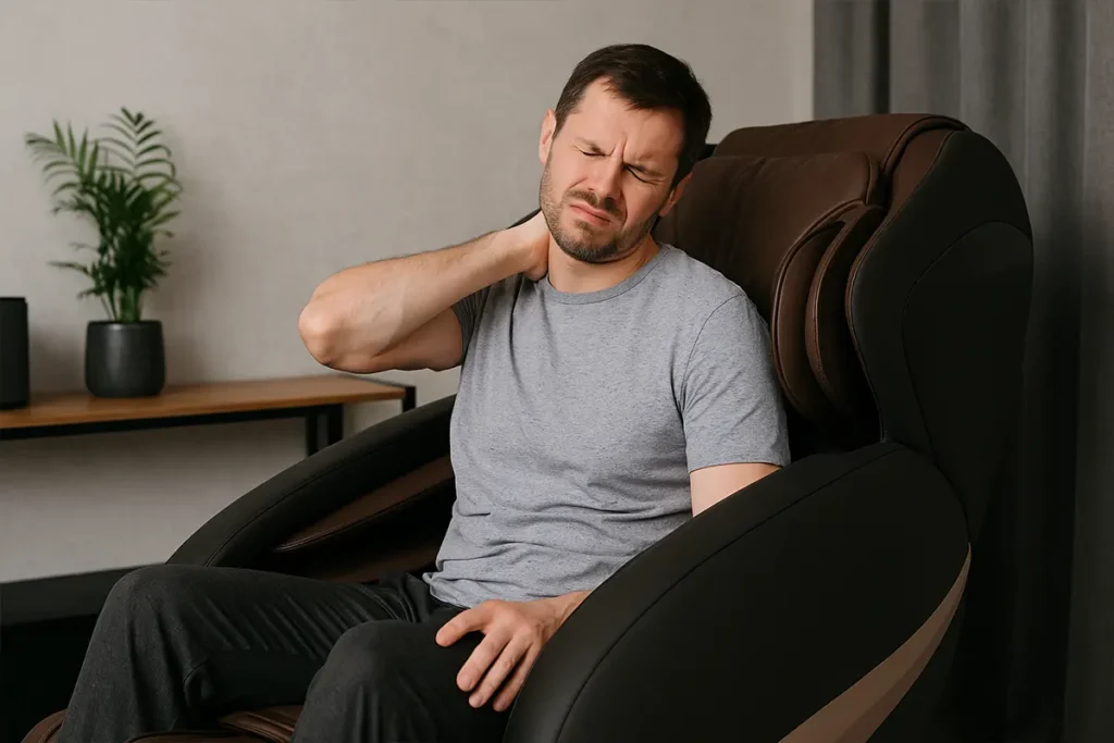 انتخاب نادرست صندلی ماساژ